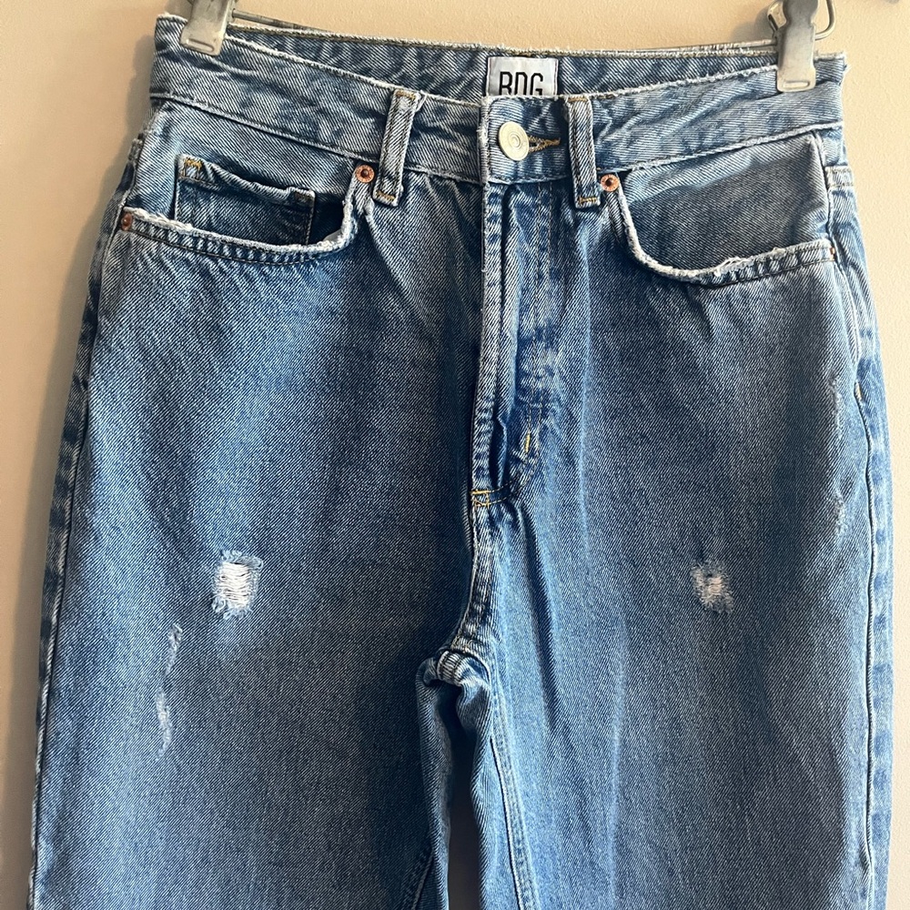 BDG high waist straight leg mom jeans size 25 - Picture 4 of 7